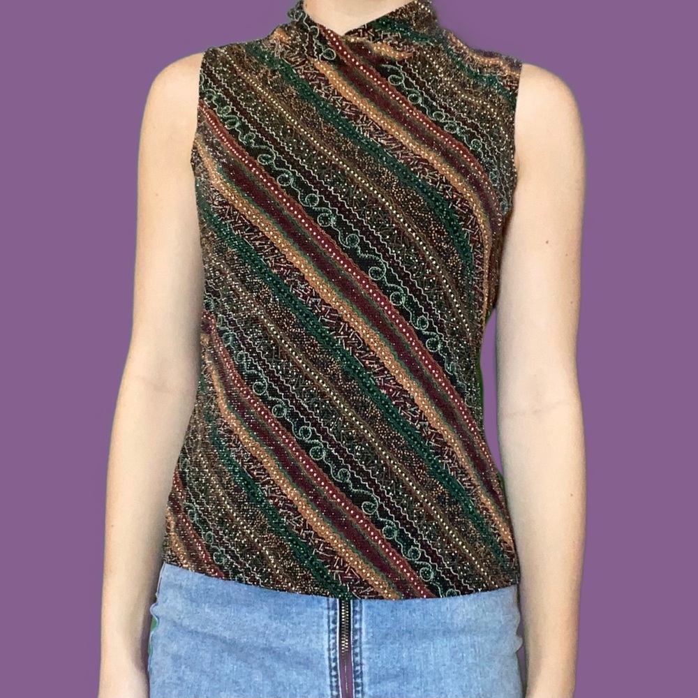 Glittery 90s Vintage Top